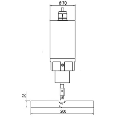 Датчики уровня ротационные INNOLEVEL PS Ex складная лопасть