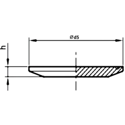 Заглушки LEADTEK для клампа, корпус - нержавеющая сталь AISI304 (CF8)