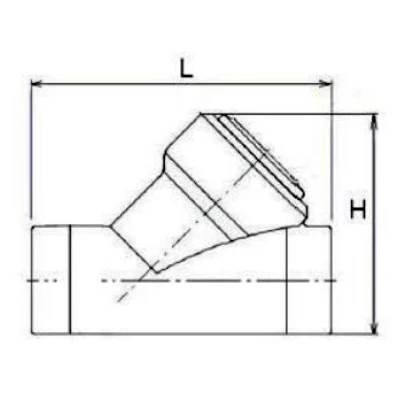 Клапан обратный пружинный MeerPlast Дн20 Ру25 из полипропилена PPRC