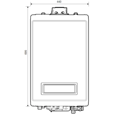 Котлы газовые NAVIEN NCB700 конденсационные настенные двухконтурные, мощность - 24-35кВт, камера - закрытая