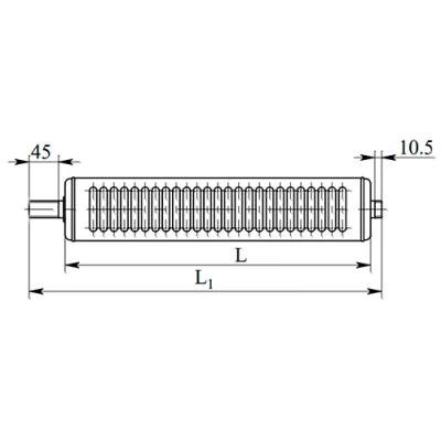 Конвектор настенный проходной Универсал П У-12 Ру10, теплоотдача - 1.835кВт, корпус - сталь, подключение - боковое, с воздушным клапаном