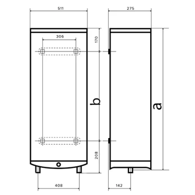 Водонагреватель электрический накопительный Ariston ABS VLS PRO R 80л