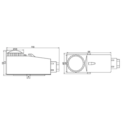 Термостат регулирующий RGP WPF15-T2090 накладной, диапазон измерения от -20°C до +90°C