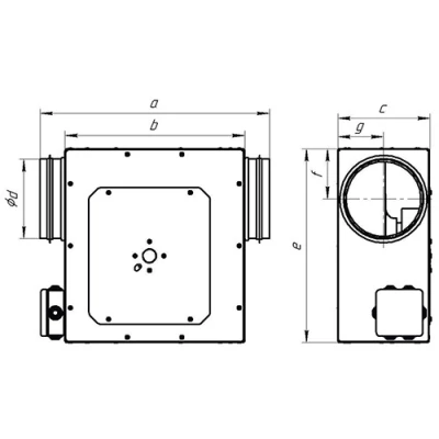 Вентиляторы канальные SHUFT SLIM VIM компактные, мощность - 59-200Вт, корпус - оцинкованная сталь