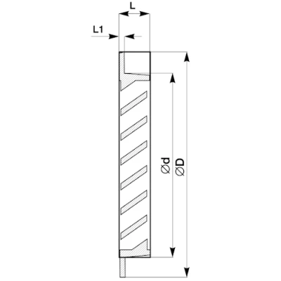 Решетки вентиляционные SHUFT PGC 100-315 наружные, материал - алюминий, серые