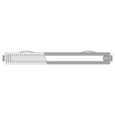 Радиатор стальной панельный VALFEX STEEL Hygiene VC H R 20 600 600х2500мм, подключение - нижнее, справа, высота - 600мм, ширина - 2500мм, теплоотдача - 4293Вт, цвет - белый