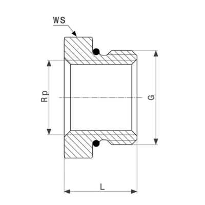 Соединители редукционные врезные Viega Megapress 3241.1 Ду20x1/2″ Ру16, внутренняя / наружная резьба