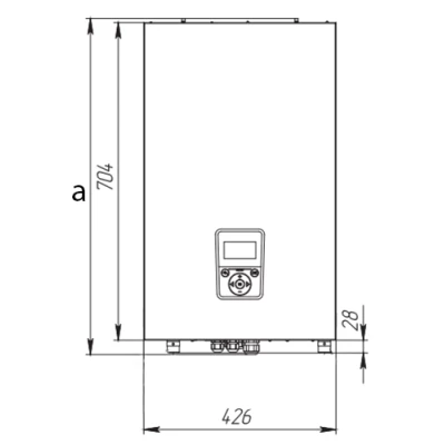 Котлы электрические ZOTA MK-X Plus настенные, мощность - 14-42кВт, 380В
