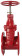 Задвижки чугунные ABRA A40 Ду200-300 Ру10 пожарная с индикатором положения (аналог МЗВ, МЗВГ, 30ч39р)