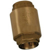 Клапан обратный Giacomini R60 1/2″ Ду15 Ру35 дисковой, присоединение - внутренняя резьба, корпус - латунь, диафрагма - металл
