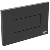 Кнопка для инсталяции Ideal Standard SOLEA P2 пневматическая, материал - пластик, цвет - черный