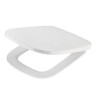 Сиденье для унитаза Ideal Standard Esedra T318101 из дюропласта с микролифтом, белое