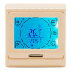 Терморегулятор для теплого пола Menred E91.716 электронный, программируемый, монтаж - скрытый, цвет - бежевый