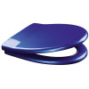 Сиденье для унитаза Орио Серия КВ КВ1-5 из полипропилена универсальное темно-синее