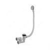 Сифон для ванны регулируемый Орио А-2508 Дн40x1 1/2″ автоматический, выпуск для ванной 1 1/2″ , без отвода в канализацию