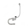 Сифон для ванны регулируемый Орио А-25089 Дн40x1 1/2″ автоматический, подключение к канализации 40/50 мм переходная гофрированная трубка, выпуск для ванной 1 1/2″