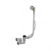 Сифон для ванны регулируемый Орио А-2708 Дн40x1 1/2″ полуавтоматический, выпуск для ванной 1 1/2″ , без отвода в канализацию