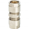 Муфта Prandelli Multyrama CM3 Ду26x3 Ру10 для металлопластиковых труб присоединение - компрессионное, корпус – латунь, покрытие – никель