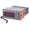 Контроллер температуры ПРОМА RTI-302-3-10 3 реле 30А 250В , 7А 250В, 7А 250В, функции - нагрев,охлаждение,охлаждение с подключением испарителя, IP54