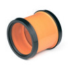 Муфта PP-R REHAU Awadukt PP SN10 Rausisto Дн160 с уплотнительным кольцом из NBR для внутренней канализации, полипропиленовая, цвет - оранжевый