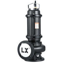 Насос канализационный AQUAVIVA LX 65WQ25-25T-JY 3″ Ду80 Ру6 вертикальный, с агитатором, производительность - 25 м³/ч, напор - 25 м, мощность - 3 кВт, 380 В, материал корпуса - чугун