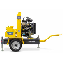 Мотопомпа Atlas Copco VAR 4-250 FKL17 дизельная, патрубки 4″ 100 мм, 4-тактный двигатель 22.5 л.с., напор - 40 м, производительность - 3000 л/мин