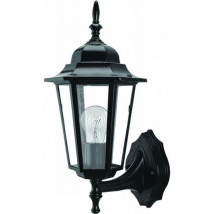 Светильник под лампу Camelion НБУ 60 Вт, садово-парковый, настенный, IP43, материал корпуса - алюминий, цвет - черный
