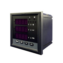 Прибор измерительный многофункциональный CHINT PD666-3S4 трехфазный, 380В 5А, размер - 96х96 мм, LED дисплей, RS-485