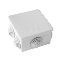 Коробка распределительная GUSI ELECTRIC 70x70x40 IP44 6 вводов, корпус - пластик, цвет - белый