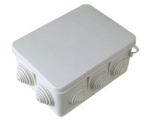 Коробка распределительная HEGEL 150x110x70 IP55, корпус - полипропилен, цвет - серый