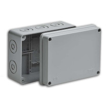 Коробка распределительная Ruvinil ОП 110x150x70, корпус - пластик, цвет - серый