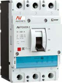Автоматический выключатель EKF AV POWER-1/3 ETU 2.0 3Р 63А 100kА, сила тока 63 А, отключающая способность 100 kА