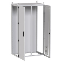 Корпус шкафа EKF PROxima FORT 1800x1000x800 мм IP31, напольный, материал - сталь, цвет - светло-серый