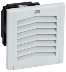 Вентилятор для защиты оборудования в шкафу IEK ВФИ c фильтром 120х73х120 мм, 24 куб.м/ч, ширина - 120 мм, глубина - 73 мм, высота - 120 мм, IP54, цвет - серый