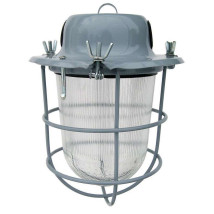 Светильник под лампу Элетех Транзит 200x200x265 мм, подвесной, цоколь - E27, материал корпуса - сталь, цвет - серый
