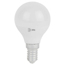 Лампа светодиодная ЭРА LED P45 E14 Шар 45 мм, мощность - 11 Вт, цоколь - E14, световой поток - 880 лм, цветовая температура - 4000K, цвет свечения - нейтральный, форма - шарообразная