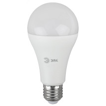 Лампа светодиодная ЭРА RED LINE A 65 мм мощность - 25 Вт, цоколь - E27, световой поток - 2000 лм, цветовая температура - 6500 К, холодный дневной, форма  - грушевидная