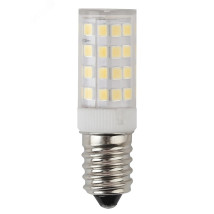 Лампа светодиодная ЭРА STD T25 16 мм мощность - 5 Вт, цоколь - E14, световой поток - 400 лм, цветовая температура - 4000 К, нейтральный белый, форма  - капсульная
