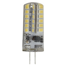 Лампа светодиодная ЭРА STD JC-12V 16 мм мощность - 3.5 Вт, цоколь - G4, световой поток - 280 лм, цветовая температура - 2700 К, теплый белый, форма  - капсульная