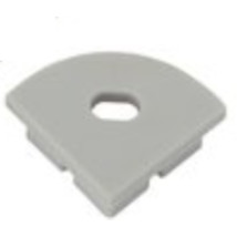 Набор заглушек для профиля ЭРА CAB280 материал - пластик, сквозные круглые, цвет - белый, упак. 4 шт.