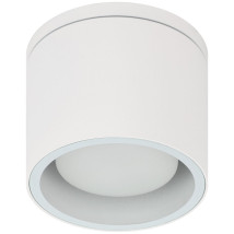 Светильник настенно-потолочный ЭРА WL40 BK, цоколь GX53, под лампу до 15 Вт, цвет - белый
