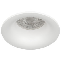 Светильник ЭРА KL93 11 Вт встраиваемый, декоративный, цоколь GU5.3, под LED лампу MR16, IP20, цвет – белый, форма – круг