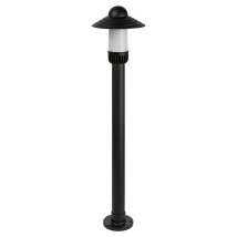 Светильник садово-парковый ЭРА НТУ 01-60 Поллар 1060 мм, 60 Вт, напольный, цоколь E27, под ЛН лампу, IP54, цвет - черный