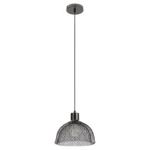 Светильник подвесной ЭРА PL 6 60 Вт, количество ламп - 1, цоколь - E27, цвет - черный