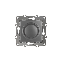 Светорегулятор поворотно-нажимной ЭРА 12-4101-12 400Вт IP20, материал корпуса - поликарбонат, цвет - графит
