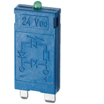 Модуль индикации и защиты FINDER 99 серия 6...24 В, AC/DC, LED + варистор, цвет - синий