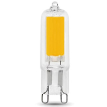 Лампа светодиодная Gauss G9 стекло 16 мм 4.5 Вт, 220 В, цоколь - G9, световой поток - 400 Лм, цветовая температура - 4100 К, форма - капсульная, нейтральный белый свет