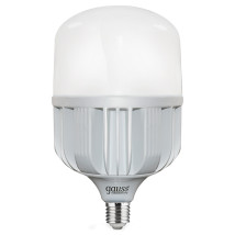 Лампа светодиодная GAUSS Elementary Promo T160 145 мм мощность - 6 Вт, цоколь - E40, световой поток - 420 Лм, цветовая температура - 3000 °К, цвет свечения - белый, форма - цилиндр