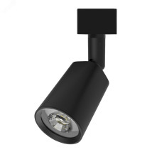 Светильник светодиодный Gauss Track Light LED 8 Вт, трековый, однофазный, цветовая температура 4000 K, световой поток 600 Лм, материал корпуса - пластик, рассеиватель - линза, цвет - черный