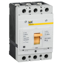 Автоматический выключатель трехполюсный IEK ВА44 400А 35кА, сила тока 400 A, отключающая способность 35 кА